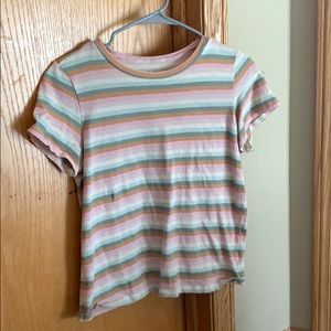 American eagle striped T-shirt